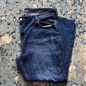 Old Navy Rockstar Super Skinny Size 20 With Distressing Jeans